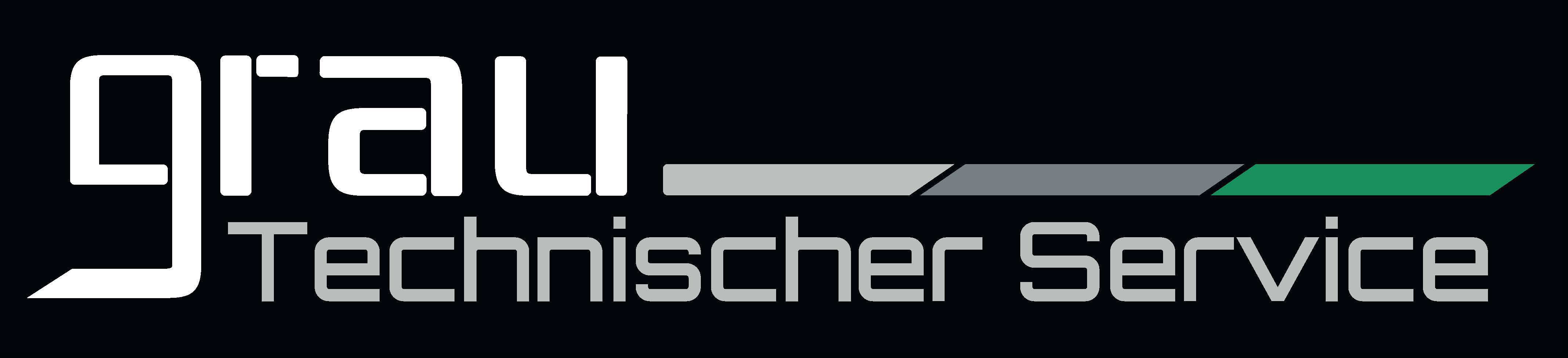 Grau Logo Grau dunkler Hintergrund