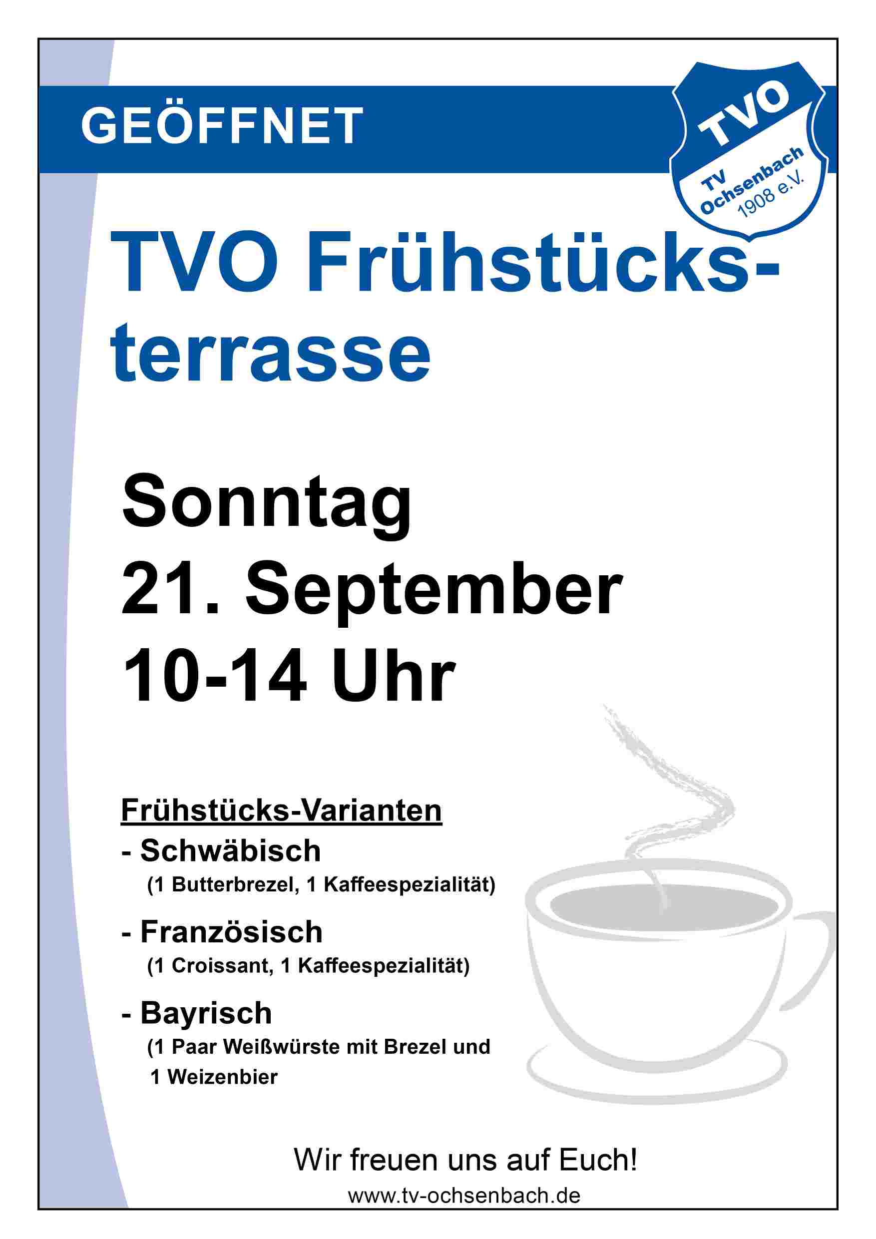 2025 Termine Frühstücksterrasse September