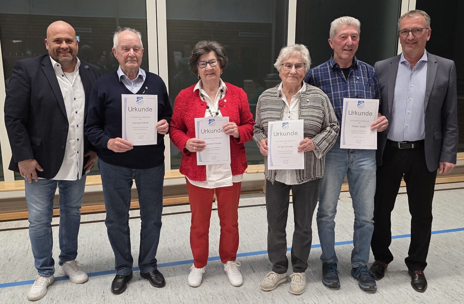 VS, Hermann Bürk, Isabelle Knodel, Anita Schoch, Dieter Späth, PD